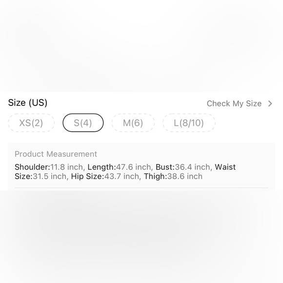 SHEIN pant romper cute one worn once. - Picture 8 of 9